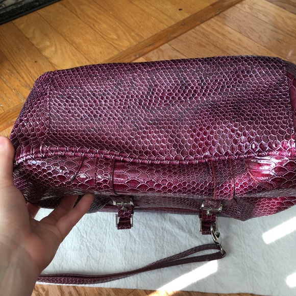 Purple snake print purse - Picture 5 of 8